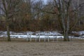 Winter at Edgewater Park in Cleveland, Ohio