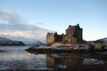 Winter at Eilean Donan Castle Royalty Free Stock Photo