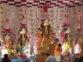 Durga Idol during Navratra in Delhi