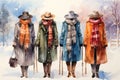 Winter Fashion - Generative AI