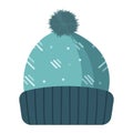 Winter fashion icon Knitted cap