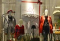 Winter Fashion Mannequins In Fashion Shop Window