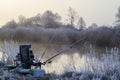 Winter feeder fishing