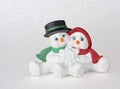 Winter Figurine Royalty Free Stock Photo