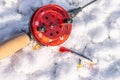 Winter fishing rod