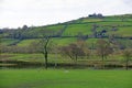 Winter flooding in Keighley farmland.