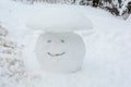 Winter Forest, Grove, Snow figure, Snowman