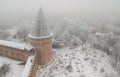 Winter fortress wall of Smolensk