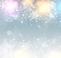 Winter frozen background