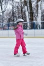 Winter fun child Royalty Free Stock Photo