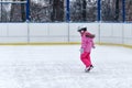 Winter fun child Royalty Free Stock Photo