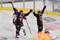 Winter Game. Hockey match DEL Koelner Haie - Adler Mannheim