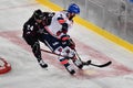 Winter Game. Hockey match DEL Koelner Haie - Adler Mannheim