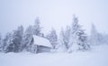 winter in Giant mountains in Poland Royalty Free Stock Photo