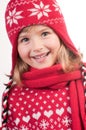 Winter girl portrait Royalty Free Stock Photo