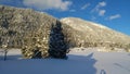 Winter in Gnadenwald, Tyrol, Austria