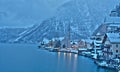 Winter in Hallstatt, the pearl of Austria