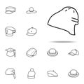 winter hat icon. hats icons universal set for web and mobile