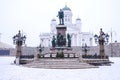 Winter Helsinki in the morning, Finland