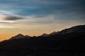 Winter in High Tatras mountains in Poland and Slovakia