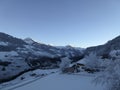 Winter hiking tour to Hoher Frassen mountain, Raggal, Austria