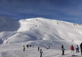 Winter Hiking Trail Royalty Free Stock Photo