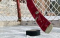 Winter Hockey Royalty Free Stock Photo