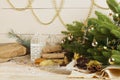 Winter holiday decoration Royalty Free Stock Photo