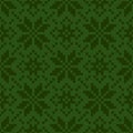 Winter Holiday knitted seamless pattern