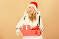 Winter holidays sales. fun and gifts. happy new year. merry christmas. xmas shopping. winter holidays and vacation