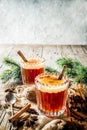 Homemade Hot Buttered Rum Royalty Free Stock Photo