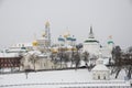 Winter in Holy Trinity Lavra Of St. Sergius Radonezh
