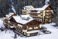 Winter hotel in resort Jasna, Tatras, Slovakia