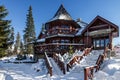 Winter hotel in resort Jasna, Tatras, Slovakia.