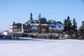 Winter hotel resort in Slovakia