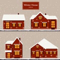 Winter houses collection