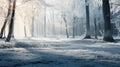 winter icy ice background Royalty Free Stock Photo