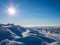 Winter Impression Landscape in germany