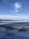 Winter impressions at Pilsensee lake, Bavaria, Germany