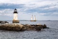 The Lighthouse in Salem Royalty Free Stock Photo