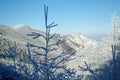 Winter in the Italian Appennines Royalty Free Stock Photo