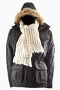 Winter jacket Royalty Free Stock Photo