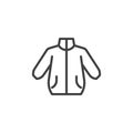 Winter Jacket line icon