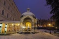 Winter in Karlovy Vary Royalty Free Stock Photo