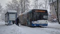 WINTER IN KOLOBRZEG CITY