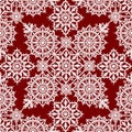 Winter Lace Seamless Pattern