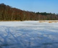 Winter lake Royalty Free Stock Photo