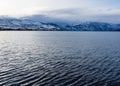 Winter on Lake Chelan, WA, USA