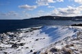 Winter landscape along the Silver Mine head path