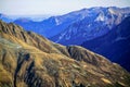 Winter landscape .Austria,Alps,glacier Stubai .the height of 3210m. Royalty Free Stock Photo